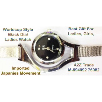 World Cup Style Ladies Stylish Wrist Watch-RK On 60% Discount Price, Imported,